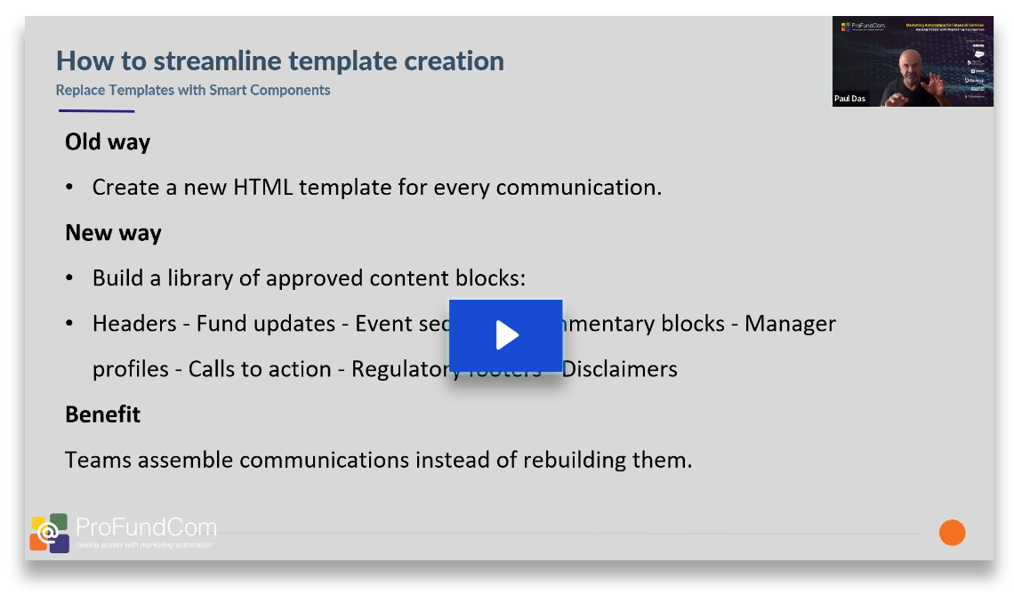 How to streamline template creation